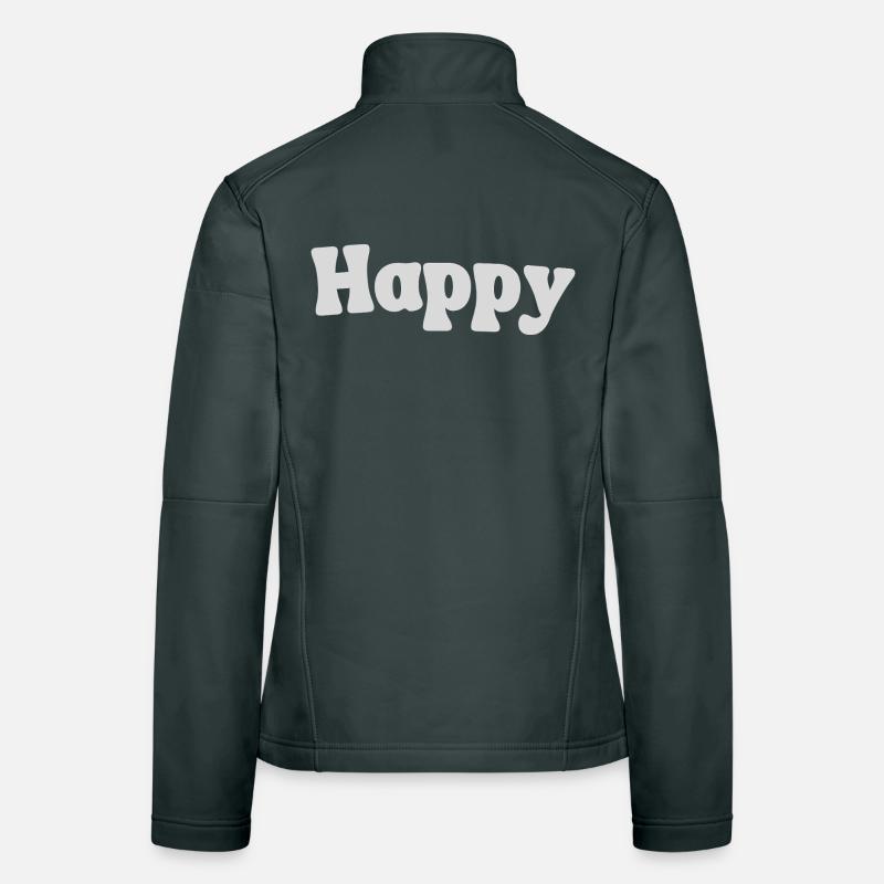 Content Veste en tissu softshell Femme