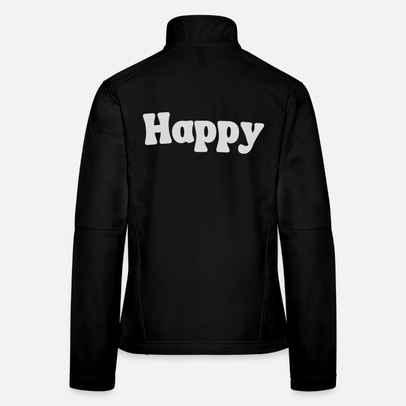 Happy - Women's Softshell Jacket - black
