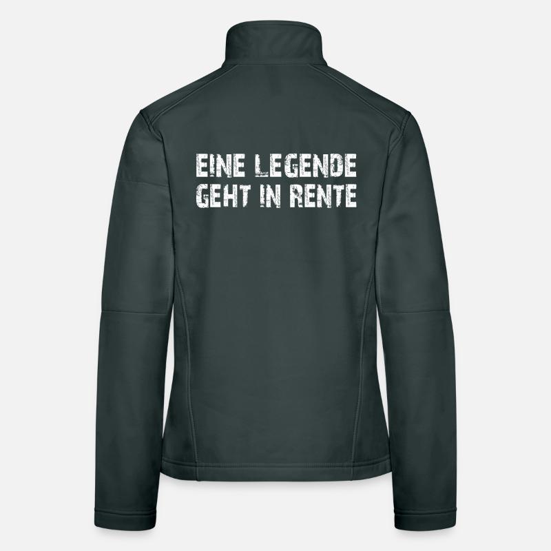 Endlich Rentner Frauen Softshelljacke