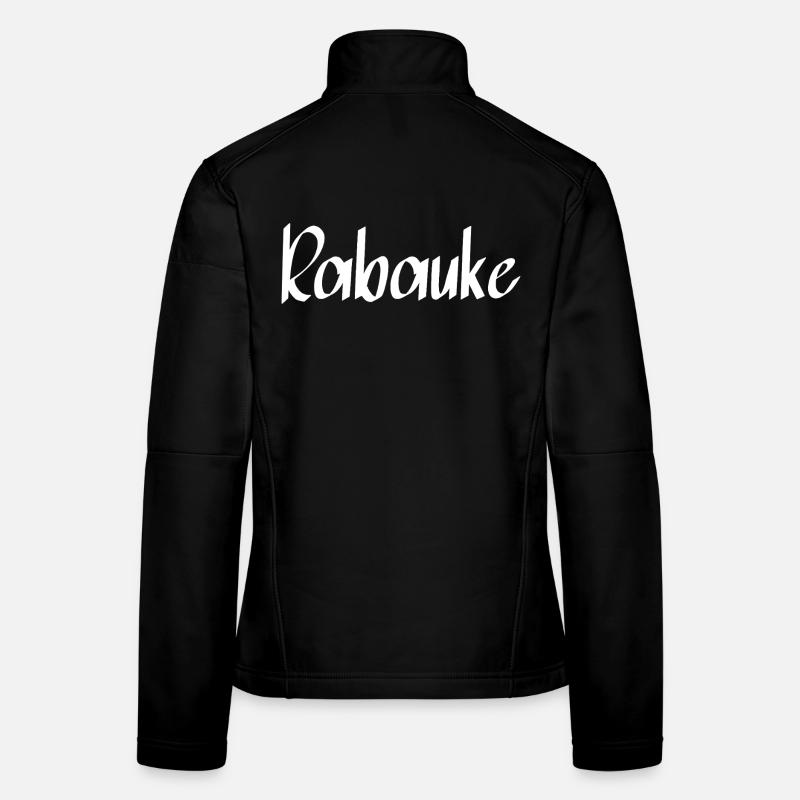 Rabauke - Frauen Softshelljacke - Schwarz