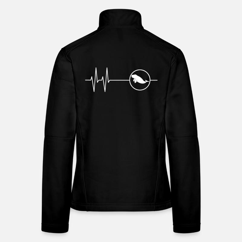 Dugong Mamatee Herzschlag Frauen Softshelljacke