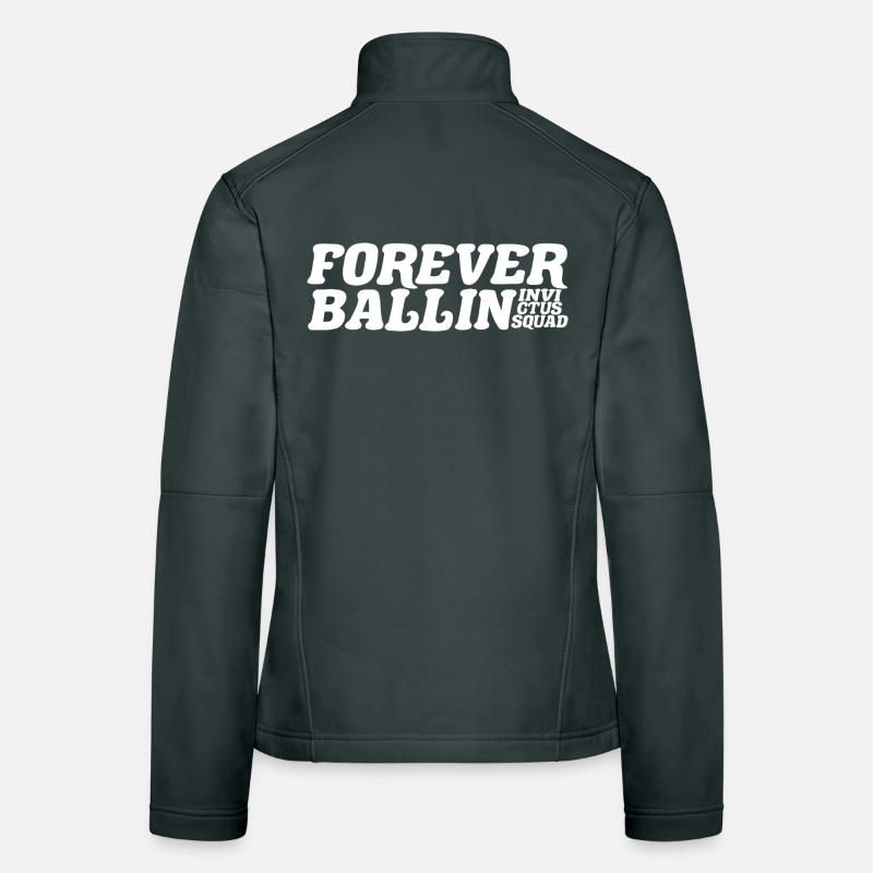 Forever Ballin Squad Women's Softshell Jacket