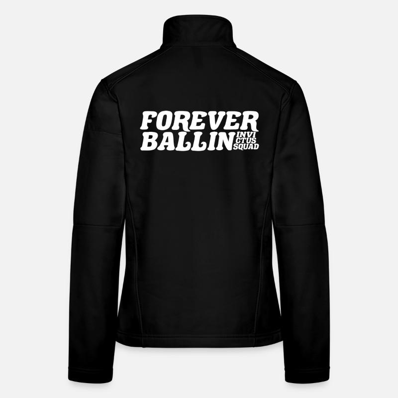 Forever Ballin Squad - Women's Softshell Jacket - black