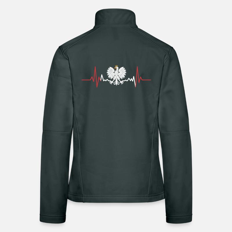 Crowned Eagle Heartbeat Women's Softshell Jacket
