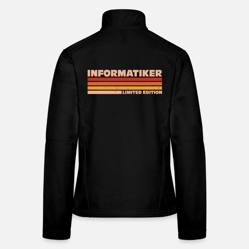 Informatiker Informatikerin Informatik Frauen Softshelljacke