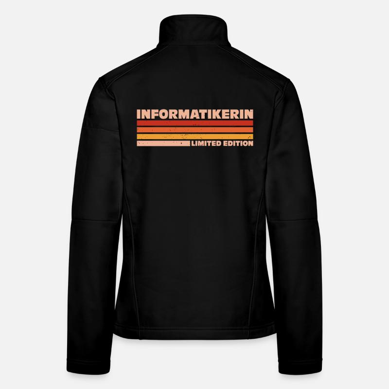Informatikerin Informatiker Programmiererin Frauen Softshelljacke