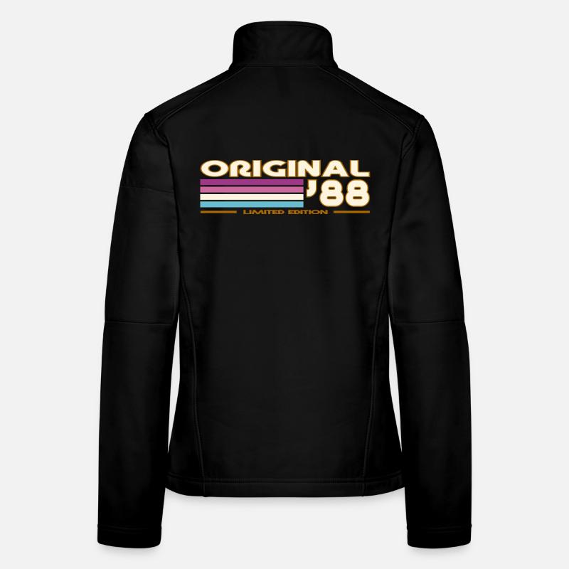 1988 Veste en tissu softshell Femme