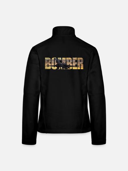 Bomber Tu-22 M3 - Frauen Softshelljacke - Schwarz - Hinten