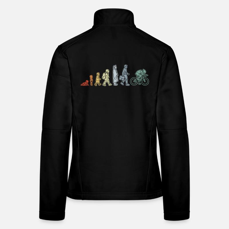 Évolution du cycliste Veste en tissu softshell Femme