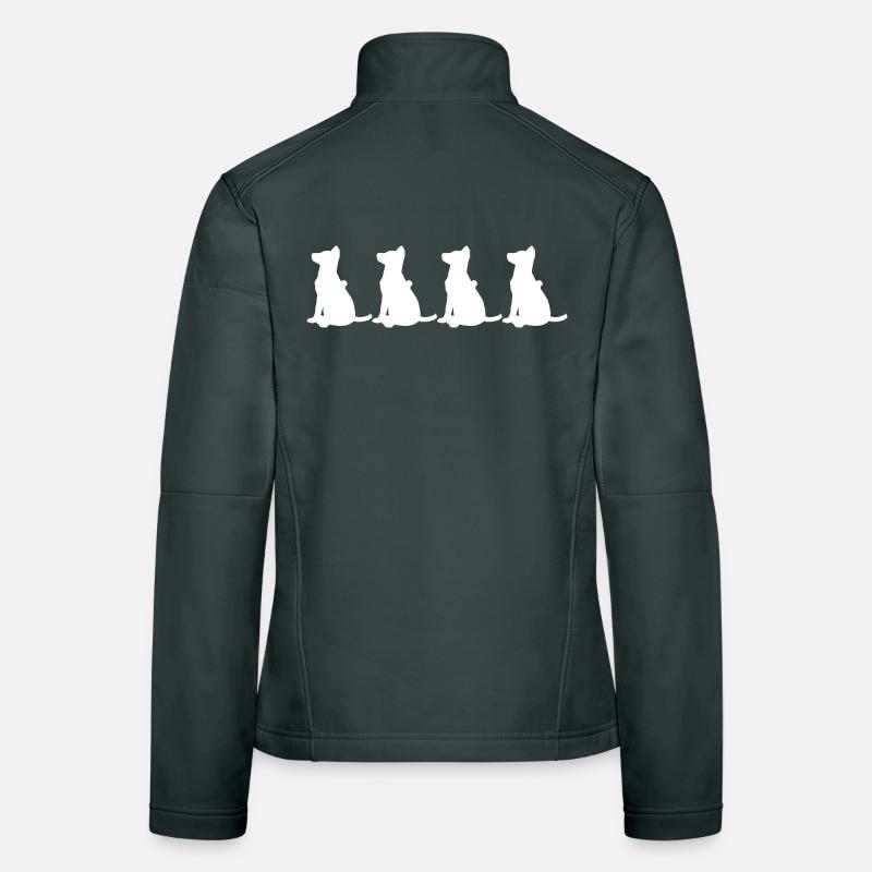 Funny German Shepherd Women's Softshell Jacket