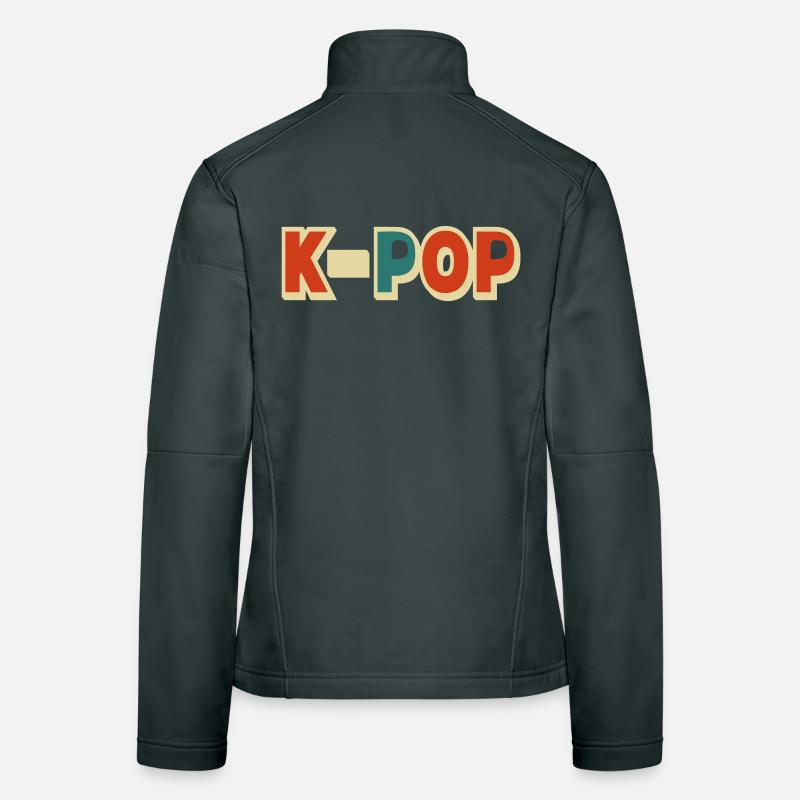 K-Pop 5 anpassbare Farben Frauen Softshelljacke