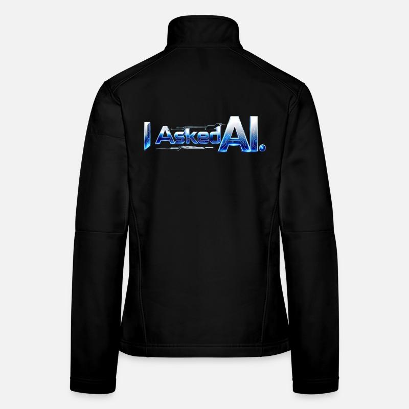 I Asked AI – The eye-catcher in the digital age Women's Softshell Jacket
