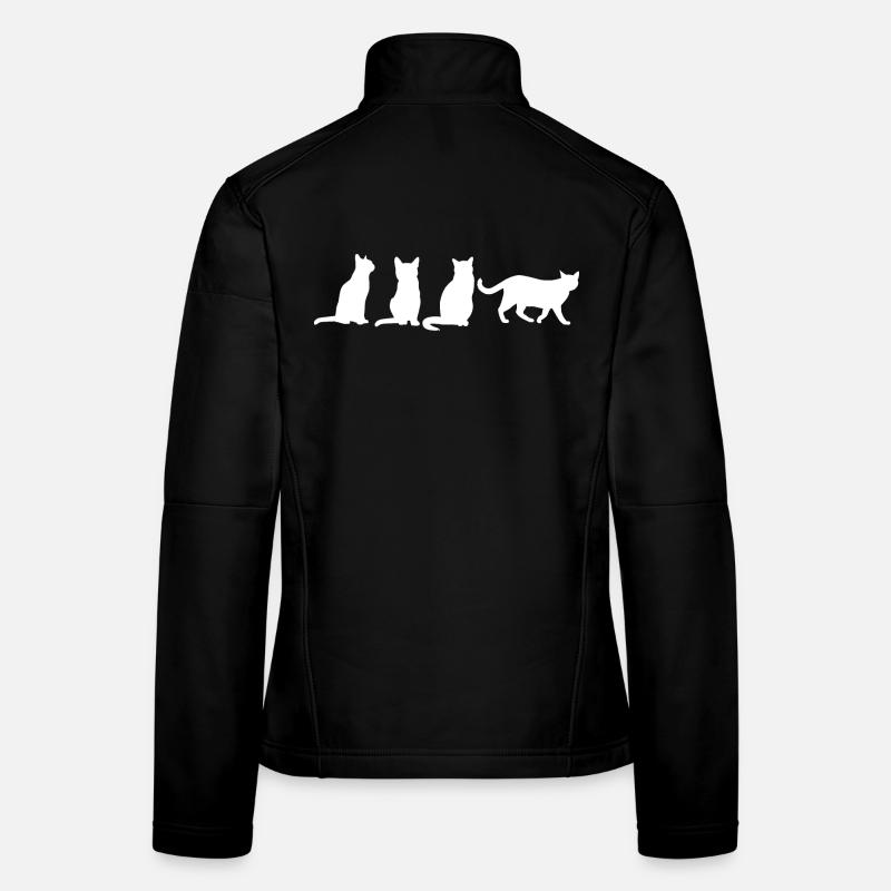 Funny Cats Women's Softshell Jacket
