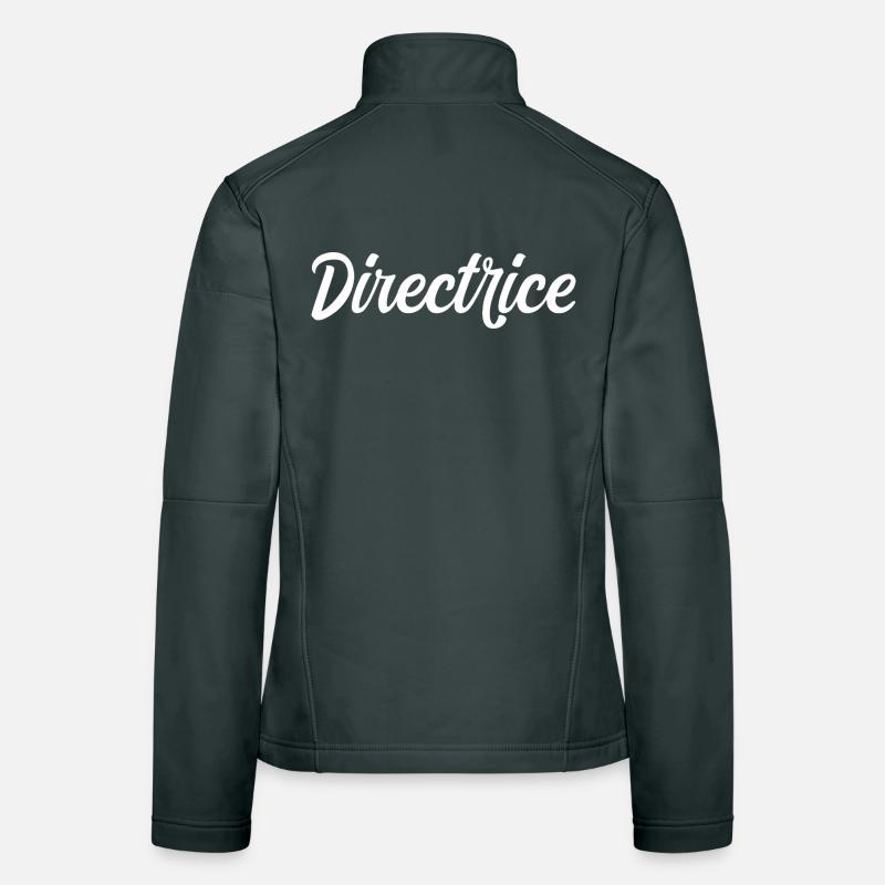 Directrice Veste en tissu softshell Femme