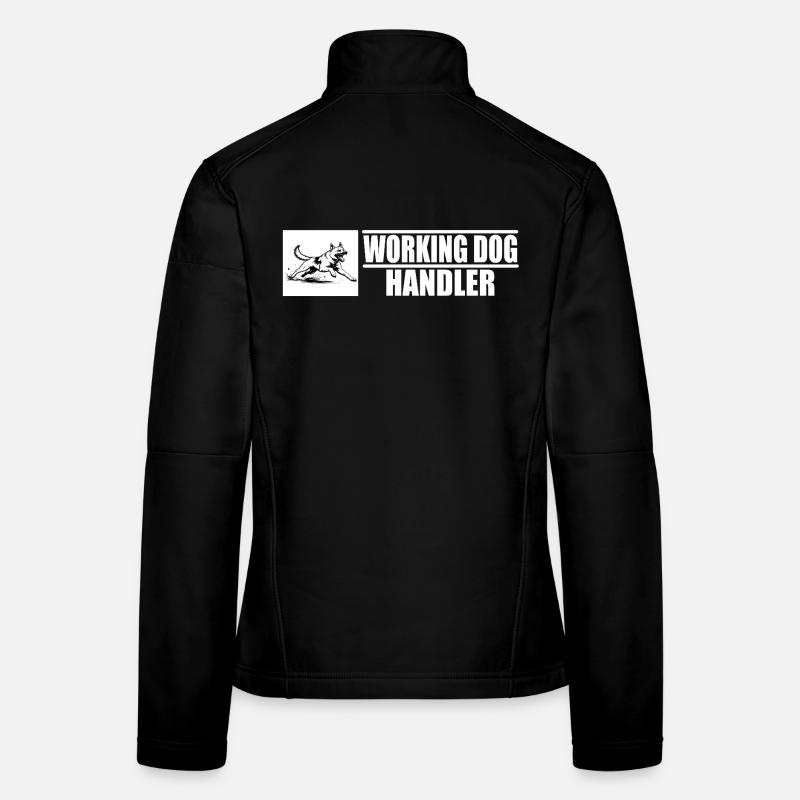 Working Dog Handler Motiv  Frauen Softshelljacke