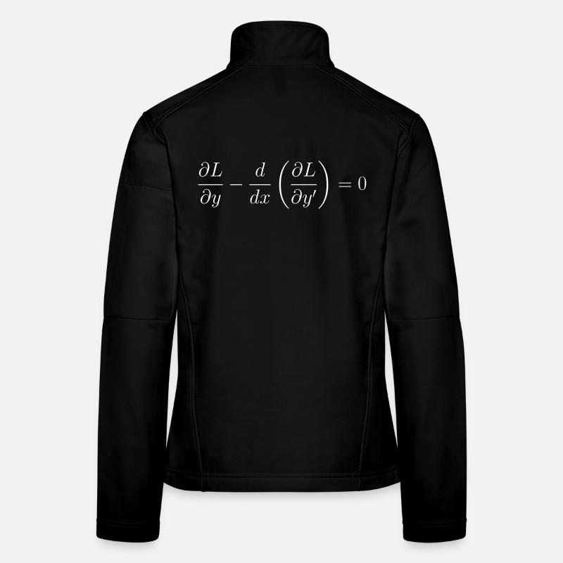 Équation d’Euler-Lagrange : physique fondamentale des notions Veste en tissu softshell Femme