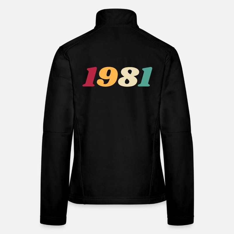 1981 Geschenk 1981 Geburtstag 1981 Rückblick 1981 Frauen Softshelljacke