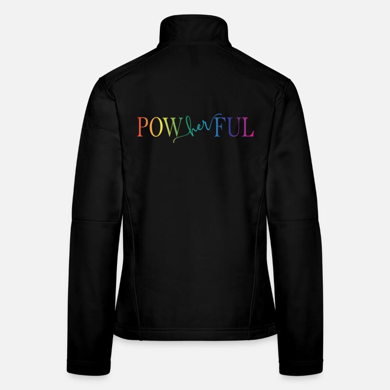Powherful Frauen Softshelljacke