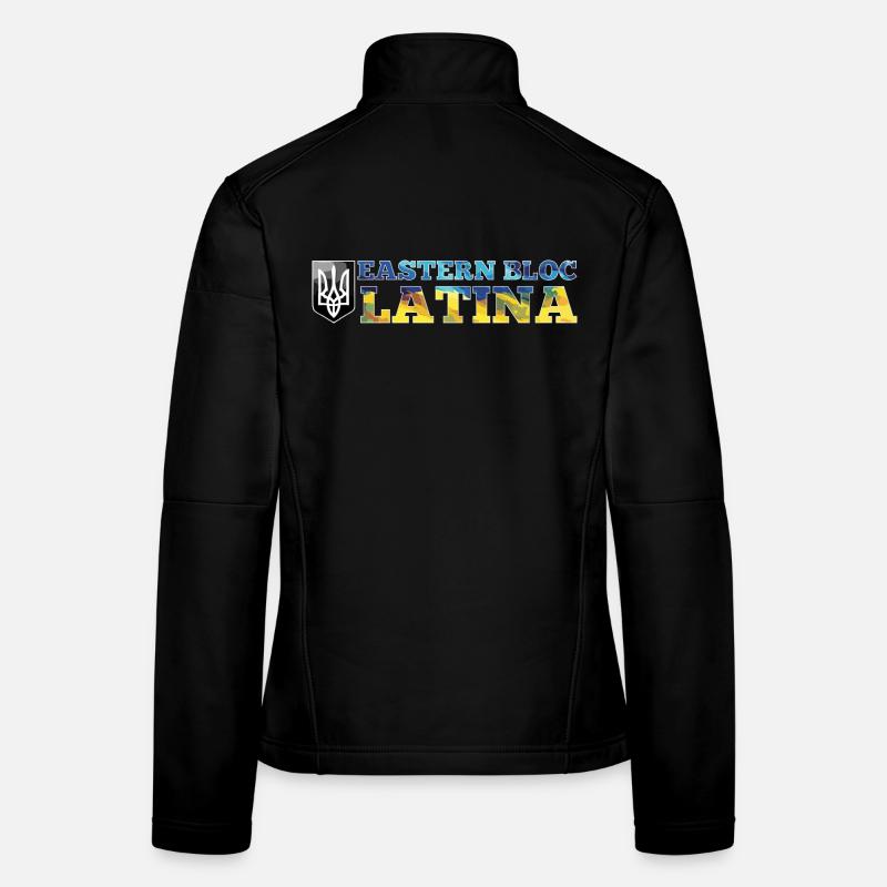 Eastern Bloc Latina Ukrainian Ukraine Gift Women's Softshell Jacket