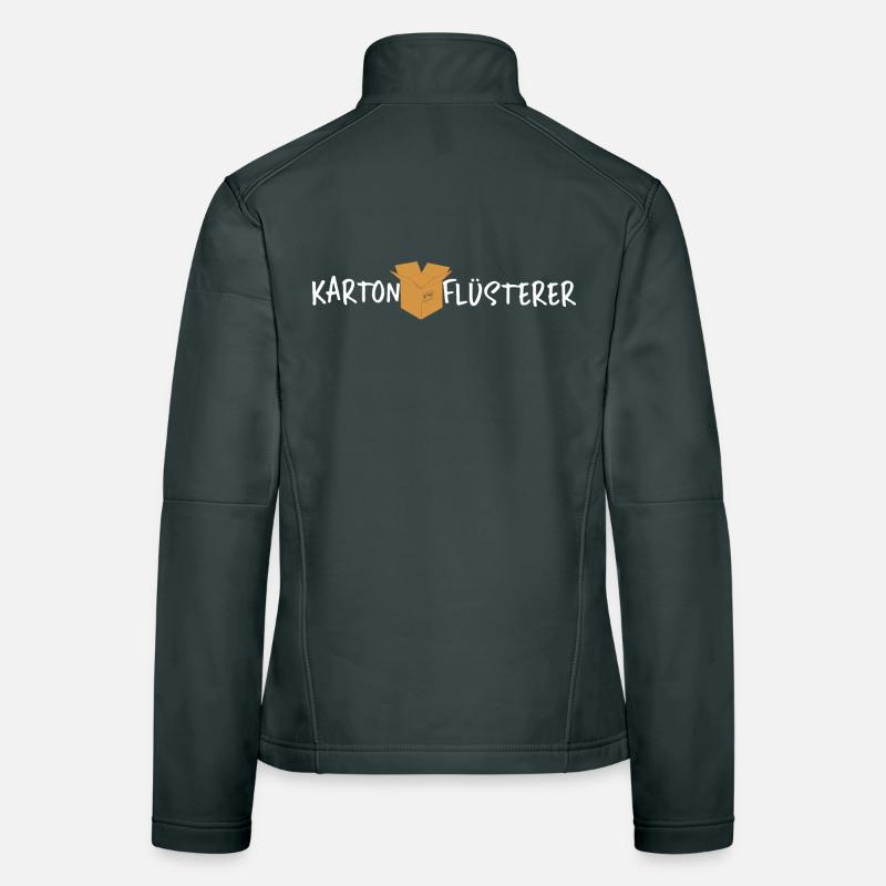 Karton Flüsterer Frauen Softshelljacke