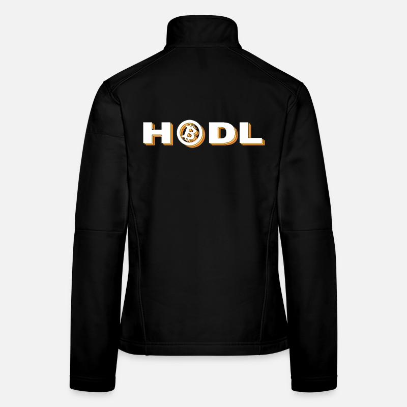 Bitcoin - Hodl Veste en tissu softshell Femme