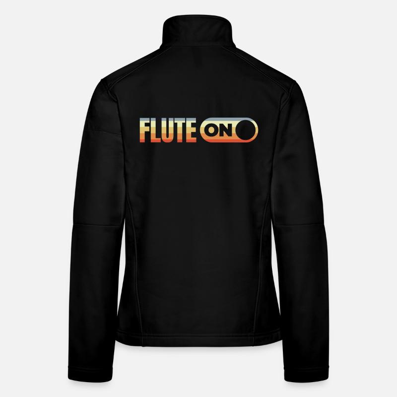 Flute On Women's Softshell Jacket