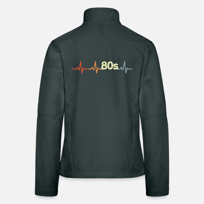 80s ECG Women's Softshell Jacket