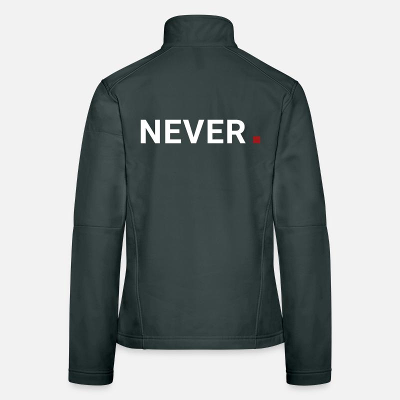 Never point. It never means. Motivation Women's Softshell Jacket