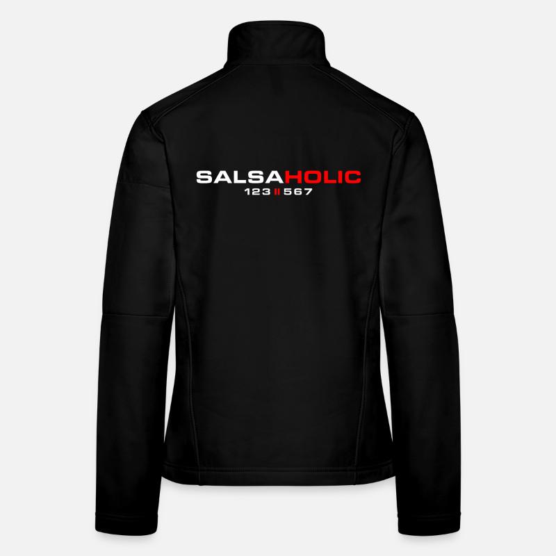 SALSAHOLIC 123-567 – Dance outfit for salsa addicts Women's Softshell Jacket