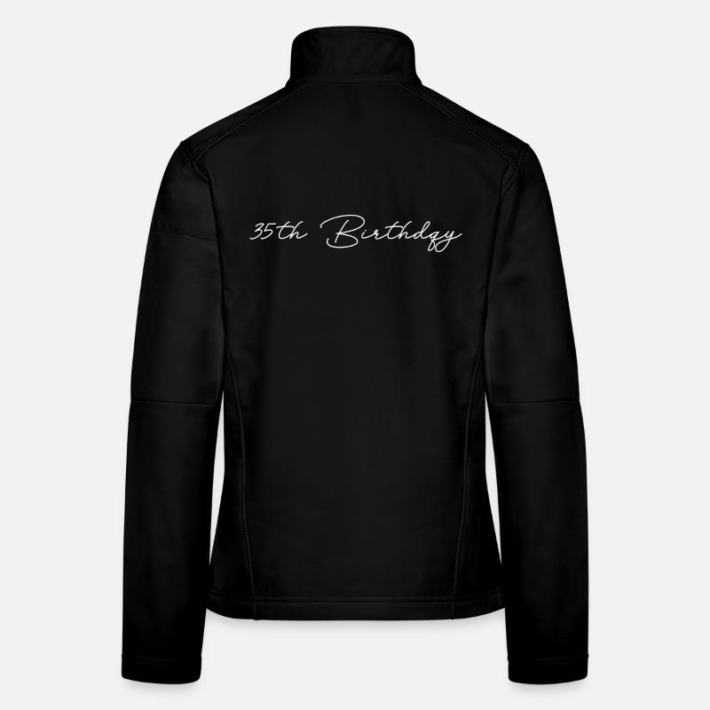 35e anniversaire Veste en tissu softshell Femme