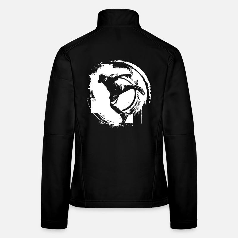 Breakdancer Zeichnung Frauen Softshelljacke