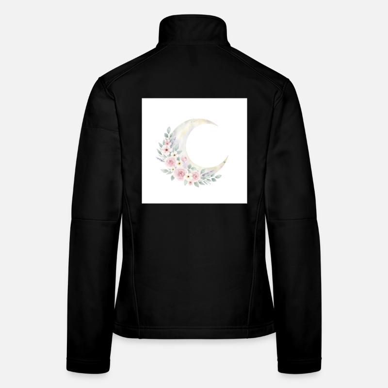 Mondblütenkranz Frauen Softshelljacke