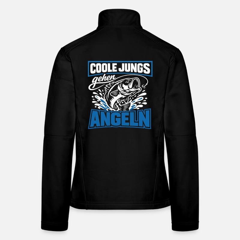 Les gars cool vont pêcher Veste en tissu softshell Femme