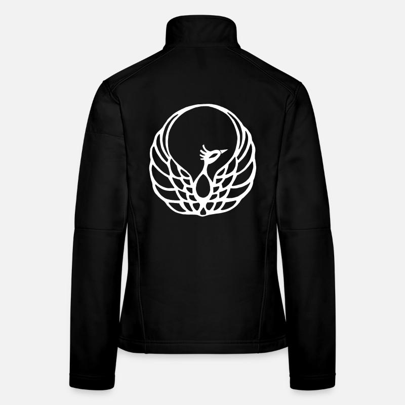 White Phoenix Women's Softshell Jacket