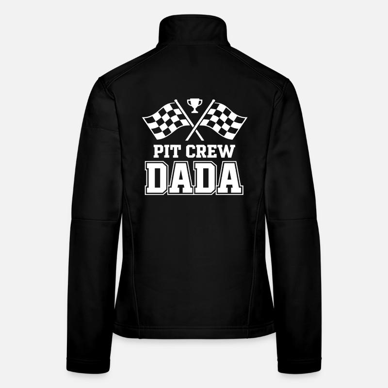 Conception de la course de sport motorisée Dada Veste en tissu softshell Femme