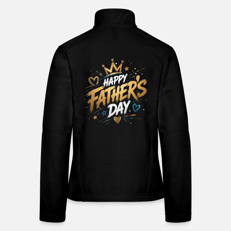 Journée fête des pères - Doré - Vatertag Frauen Softshelljacke