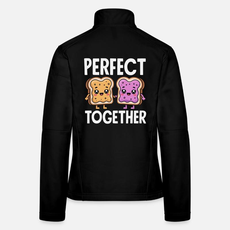Erdnussbutter & Marmelade Partnerlook Design Frauen Softshelljacke