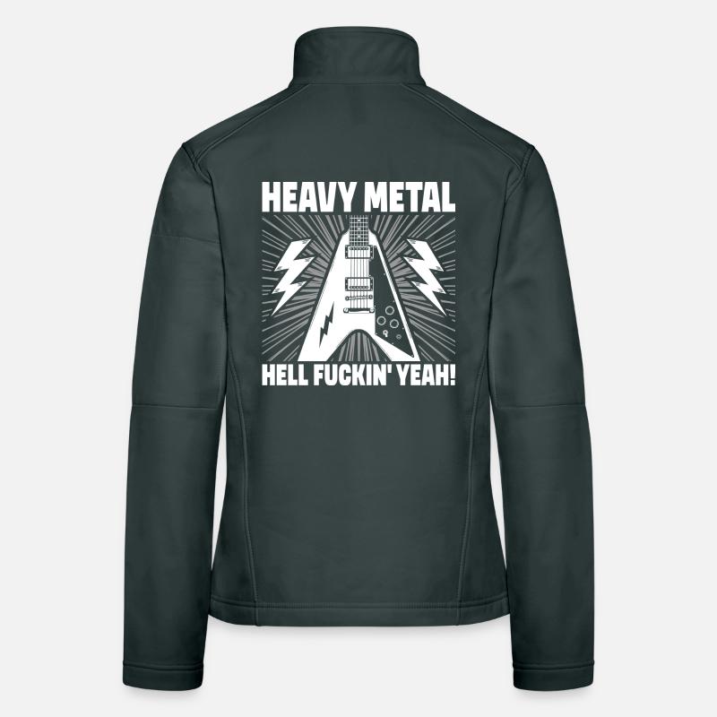 Heavy Metal Hell Yeah! Veste en tissu softshell Femme