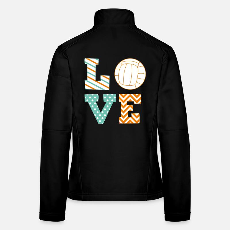 volley-ball Veste en tissu softshell Femme