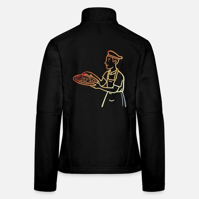 Vintage Pizza Maker Women's Softshell Jacket