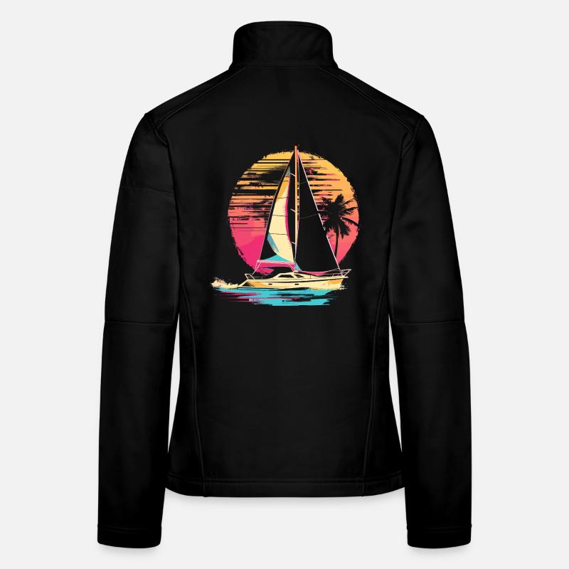 90s Sailing Women's Softshell Jacket