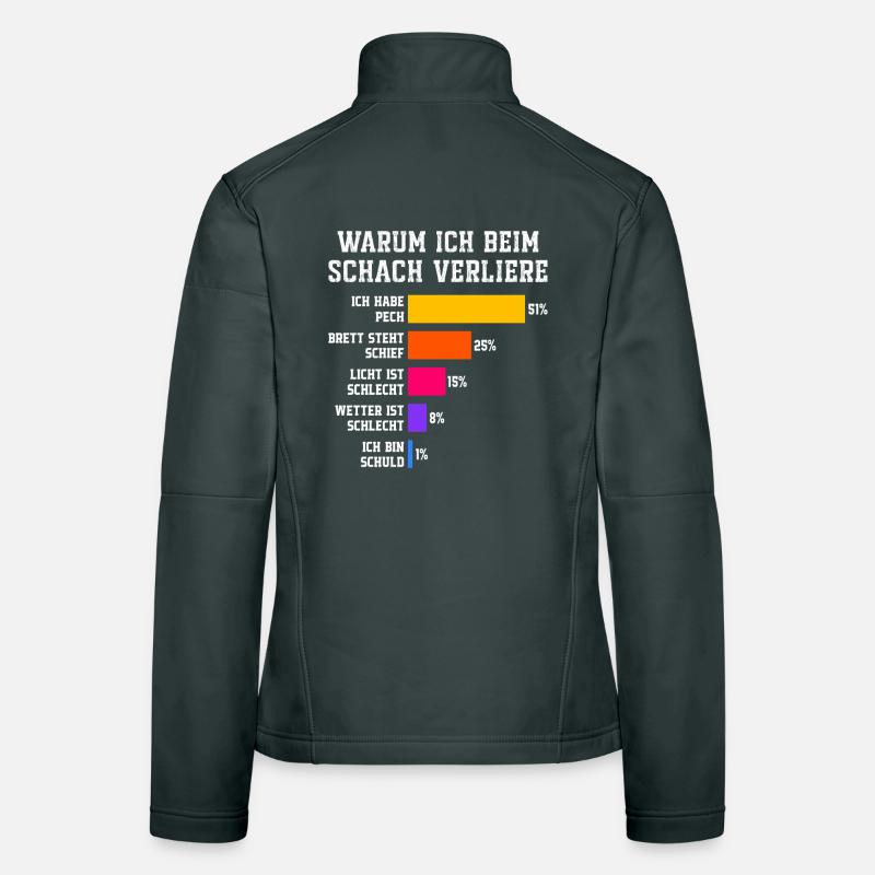 Why I lose at squash Squash Women's Softshell Jacket