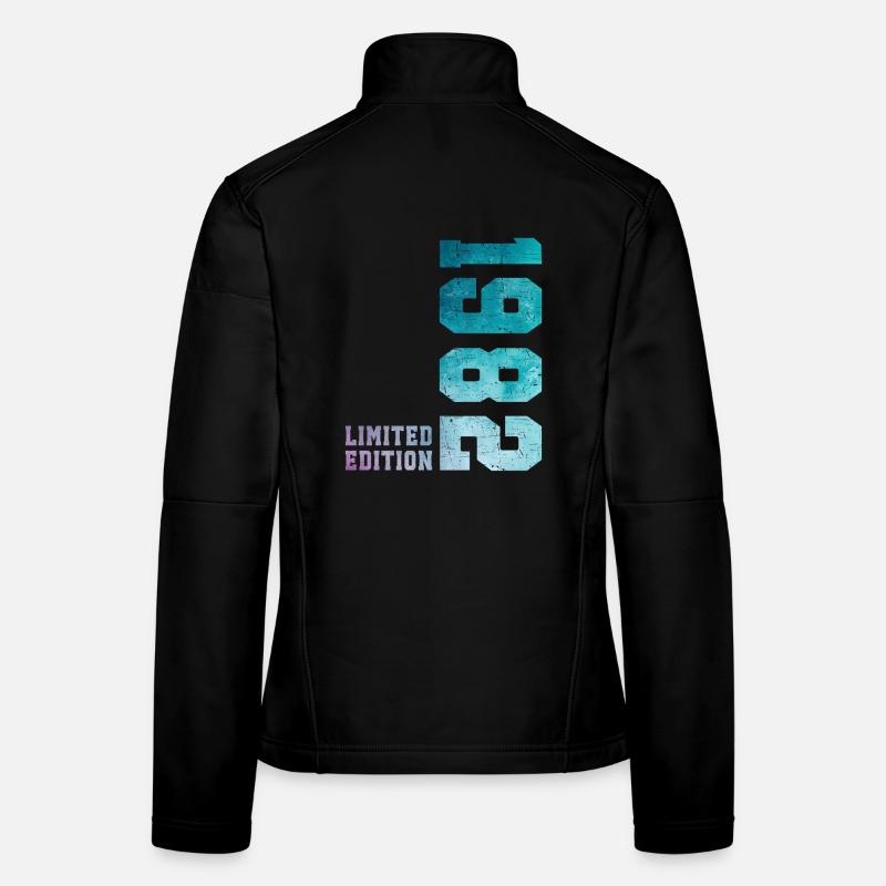1982 Édition Limitée 44 ans anniversaire Veste en tissu softshell Femme