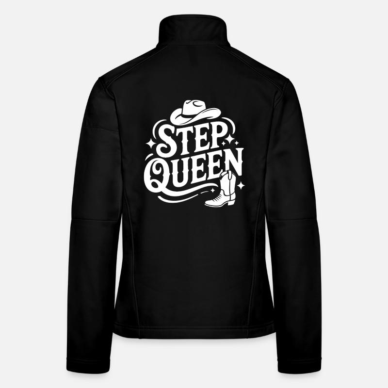 Look western de la danse en ligne Step Queen Veste en tissu softshell Femme