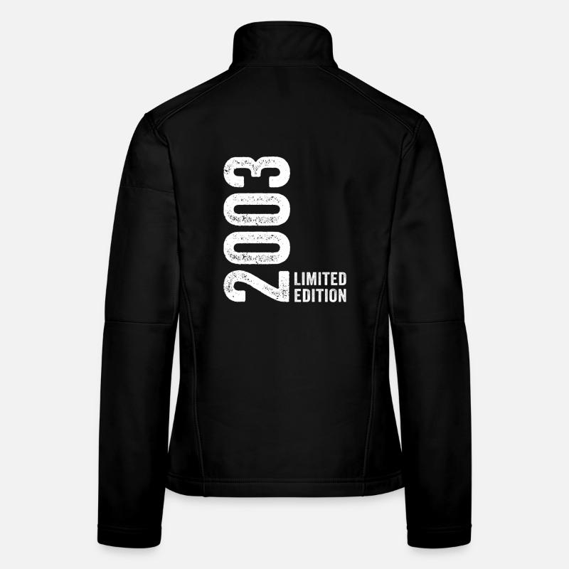 2003 Édition Limitée 23 ans anniversaire Veste en tissu softshell Femme