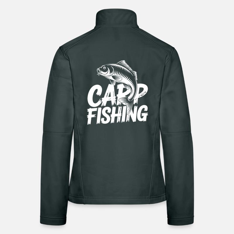 Cap Fishing Carp Women's Softshell Jacket