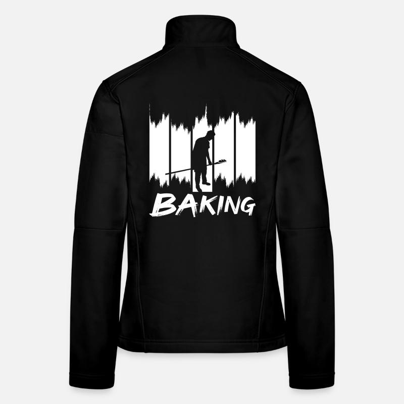 Lustiges Backen Frauen Softshelljacke