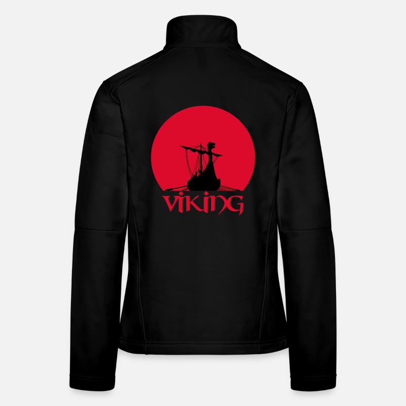 Viking Longship Women's Softshell Jacket