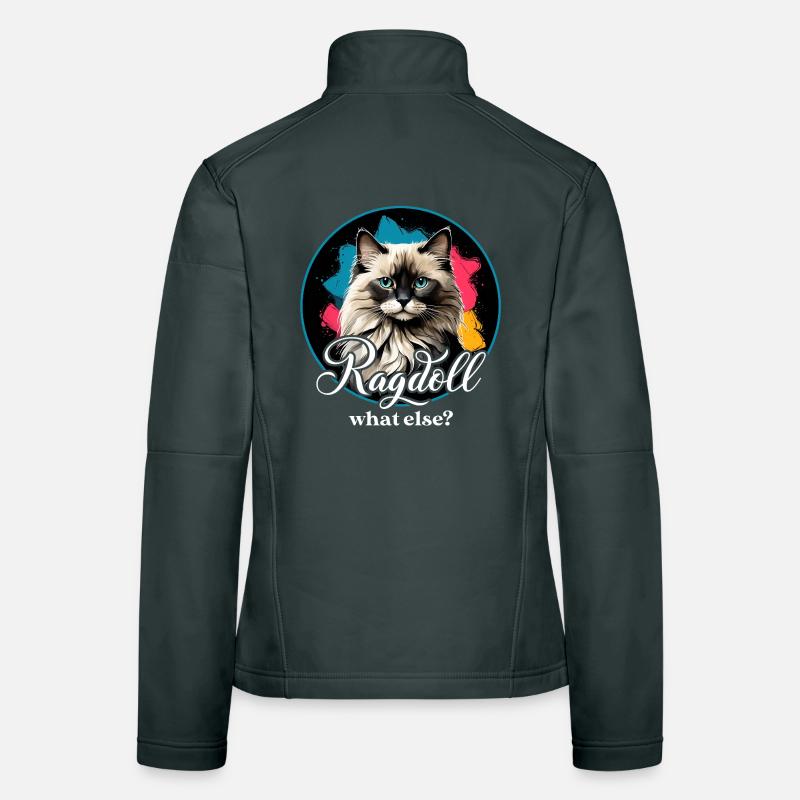 Ragdoll Cat Women's Softshell Jacket