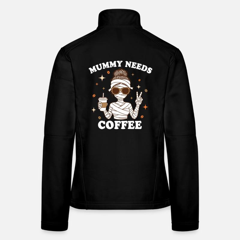 Mutter Mutterschaft Humor Mama Mama Kaffee Frauen Softshelljacke